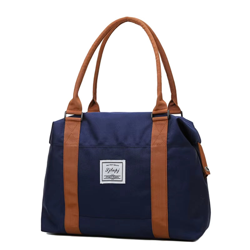 Canvas Travel Bags for Men Women Hand Luggage Bags Weekend Overnight Bags Tote Outdoor Storage Bag Large Capacity Duffle Bag