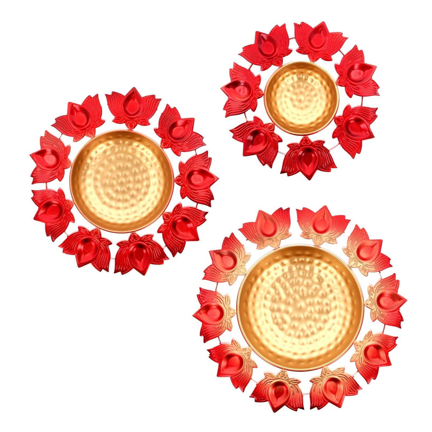 Urli Bowl Diwali Diya Holder Floating Flower Tea Light Candle Indian Décor Lotus