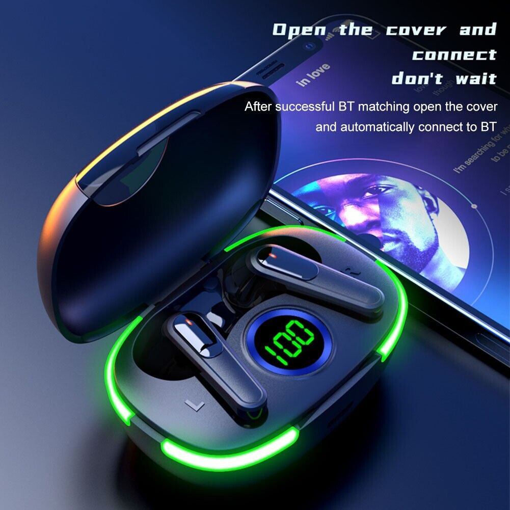 True Wireless Bluetooth Headphones Earphones Earbuds Pods for Iphone & Samsung