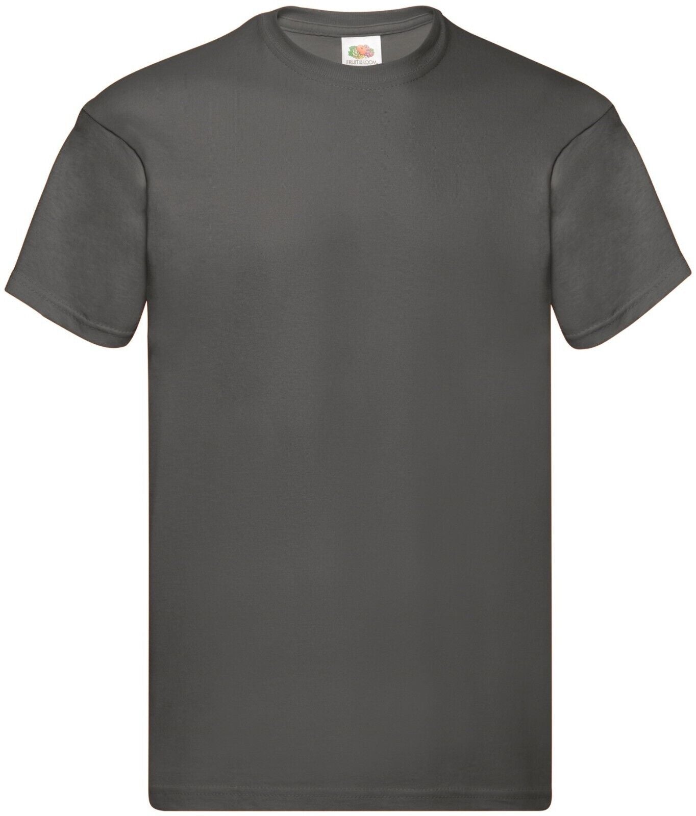 Fruit of the Loom Mens T Shirts Plain Cotton Short Sleeve T-Shirt Tee Top New