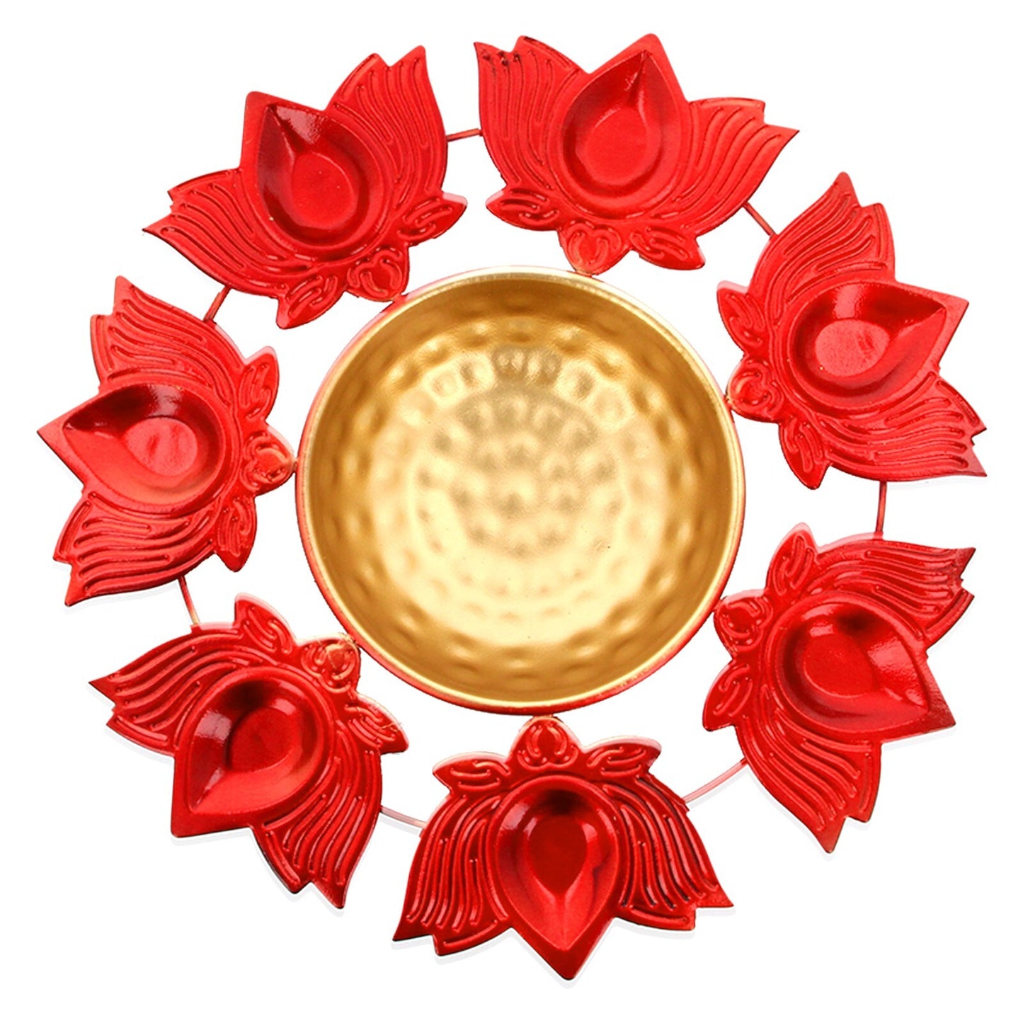 Urli Bowl Diwali Diya Holder Floating Flower Tea Light Candle Indian Décor Lotus
