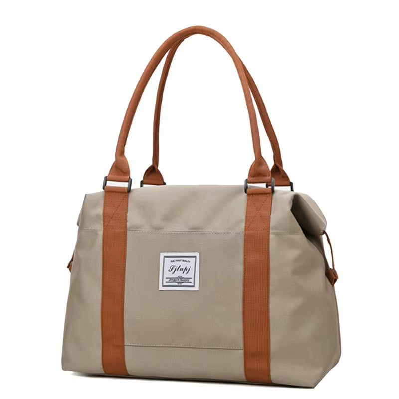 Canvas Travel Bags for Men Women Hand Luggage Bags Weekend Overnight Bags Tote Outdoor Storage Bag Large Capacity Duffle Bag