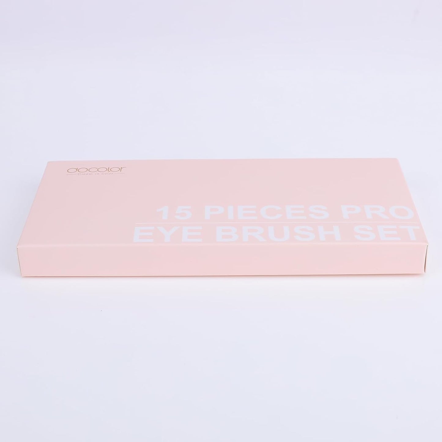Eye Makeup Brushes 15Pcs Synthetic Eyeshadow Brush Eye Makeup Brush Set with Soft Hairs Professional Eye Shadow Blending Concealer Eyebrow Eye Liners Premium Eye Make up Brushes Set(Pink)