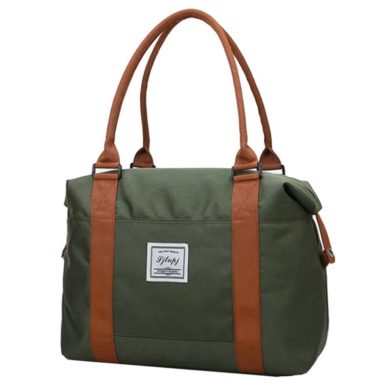 Canvas Travel Bags for Men Women Hand Luggage Bags Weekend Overnight Bags Tote Outdoor Storage Bag Large Capacity Duffle Bag