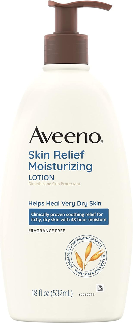 Active Naturals Skin Relief Moisturizing Lotion, Fragrance Free - 18 Oz