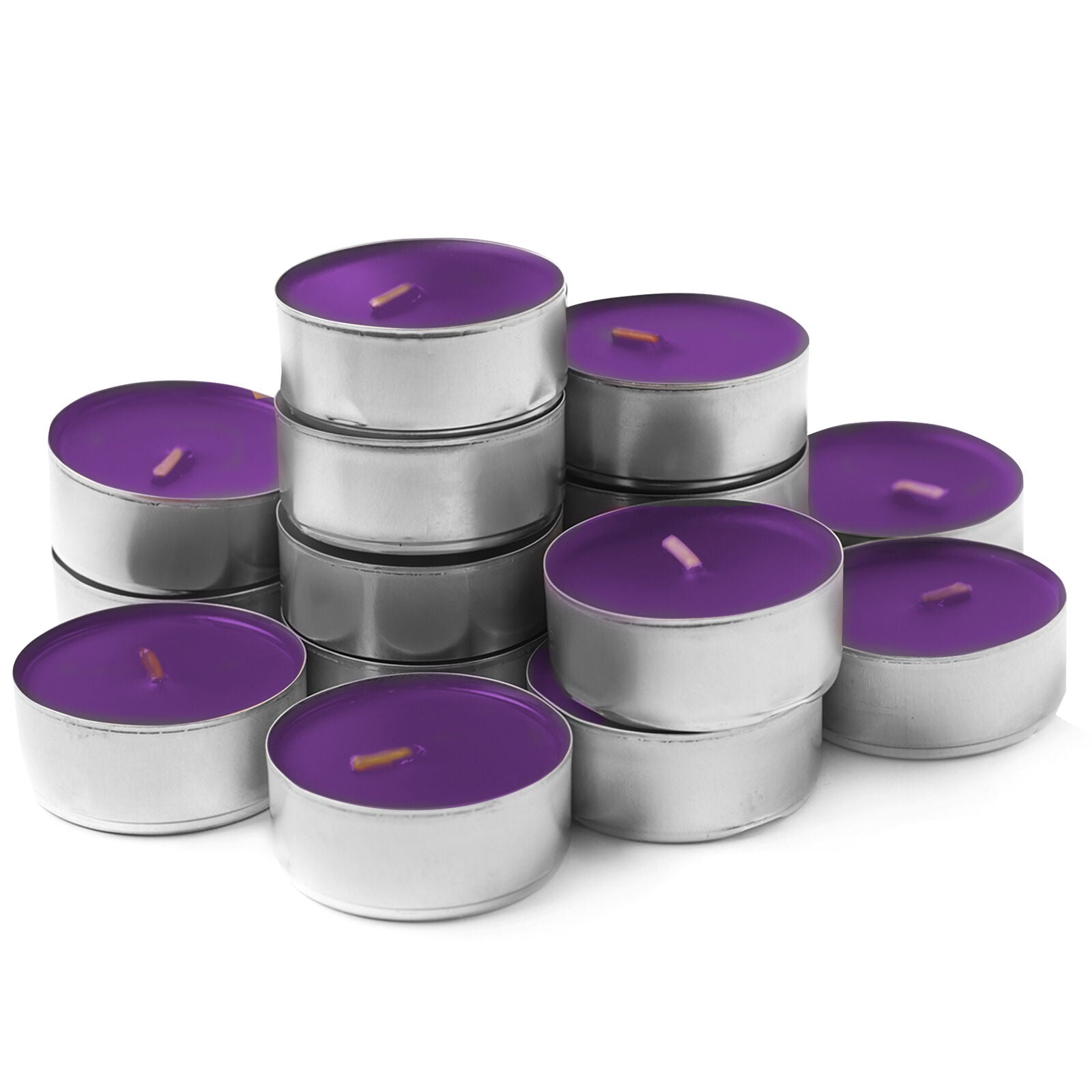 75Pk Scented Tea Lights Candles | Various Perfumes 4 Hour Burn Night T Tealights