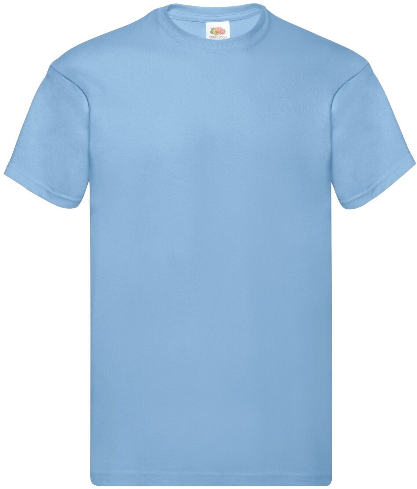 Fruit of the Loom Mens T Shirts Plain Cotton Short Sleeve T-Shirt Tee Top New