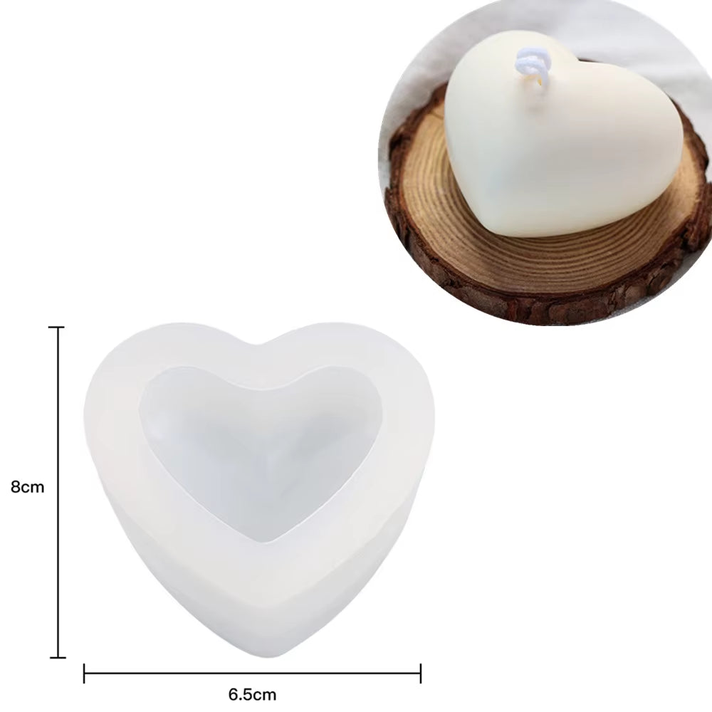 Newest Square Magic Cube Candles Mould Soy Wax Candles Mold 3D Silicon Molds for Resin Art Candle Candle Plaster Making Mould