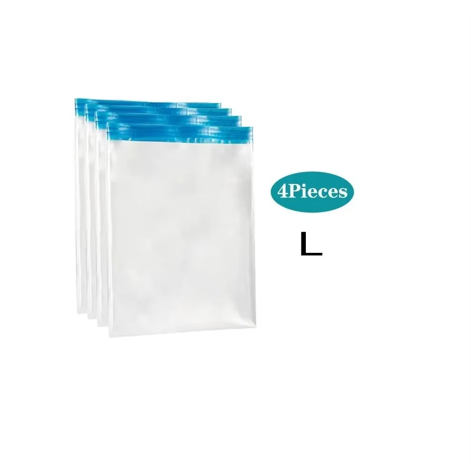 Travel Compression Bags, Roll up Travel Space Saver Bags for Luggage, Cruise Ship Essentials Cothes