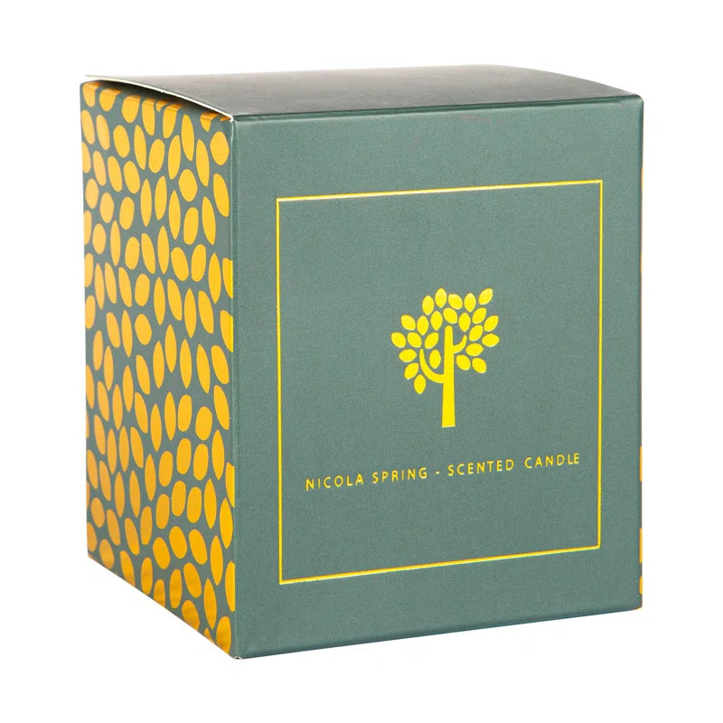 - Soy Wax Scented Candles - 130G - Cinnamon & Orange