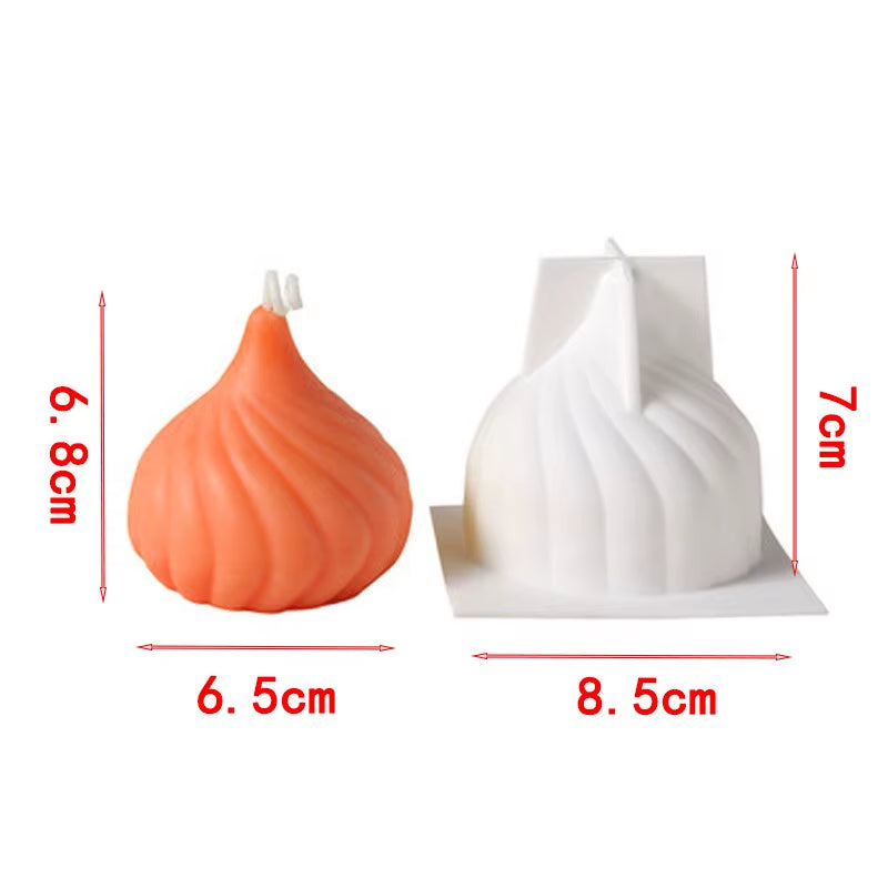 Newest Square Magic Cube Candles Mould Soy Wax Candles Mold 3D Silicon Molds for Resin Art Candle Candle Plaster Making Mould