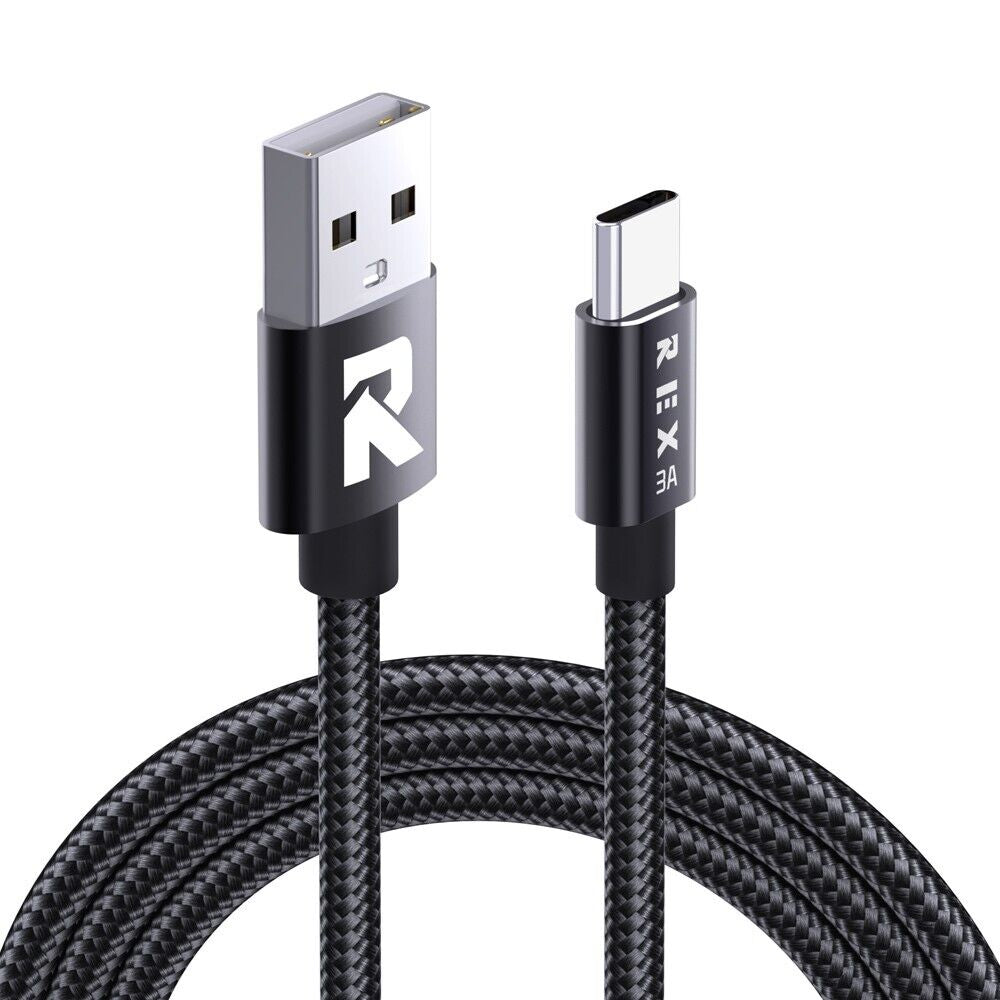 USB a to Type C Fast Charger Cable 3A for Samsung Mobile Phone Lead USB C Cable