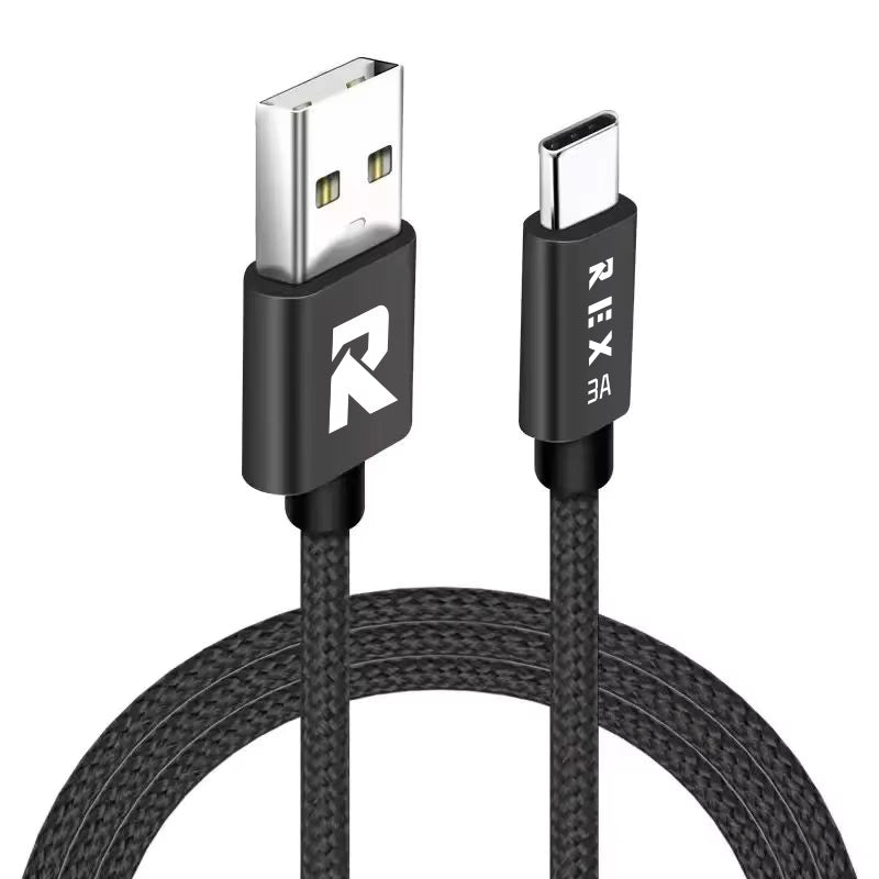 USB a to Type C Fast Charger Cable 3A for Samsung Mobile Phone Lead USB C Cable