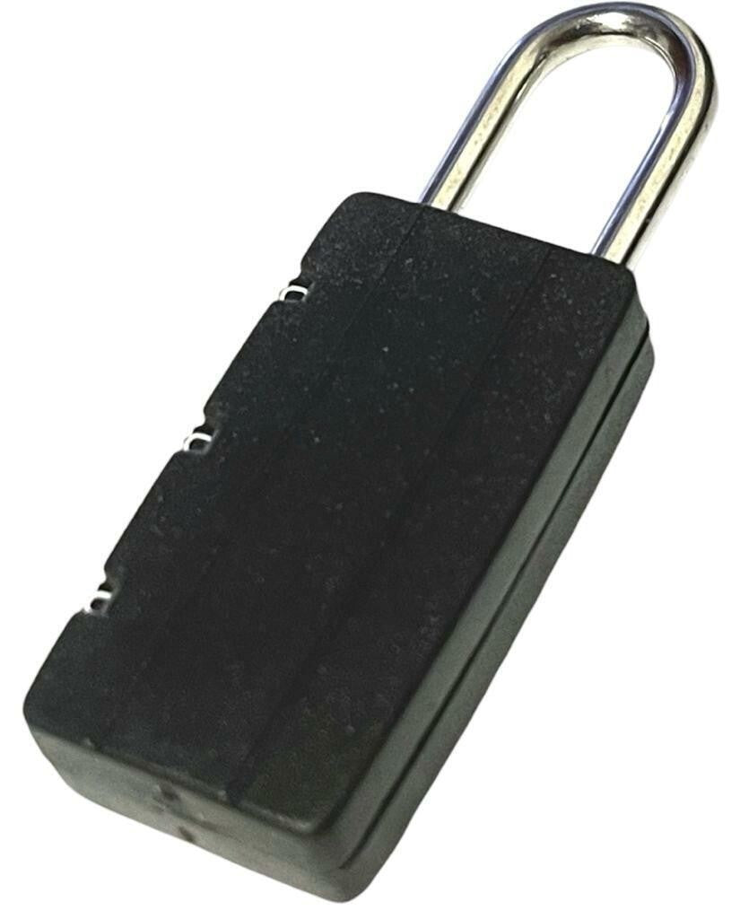 3 X COMBINATION PADLOCK 3 DIGIT BLACK 40Mm LOCK SECURITY TRAVEL LUGGAGE SUITCASE