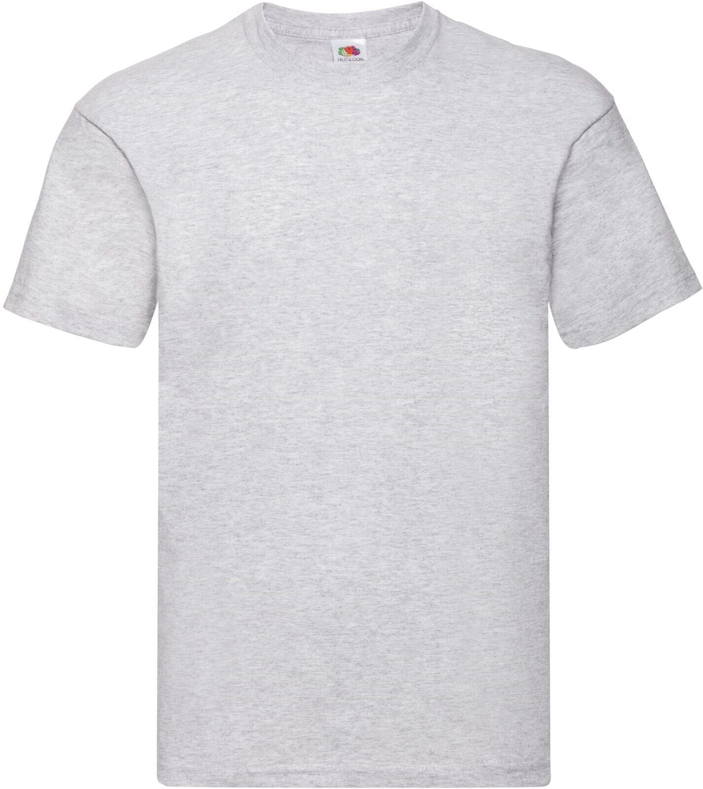 Fruit of the Loom Mens T Shirts Plain Cotton Short Sleeve T-Shirt Tee Top New