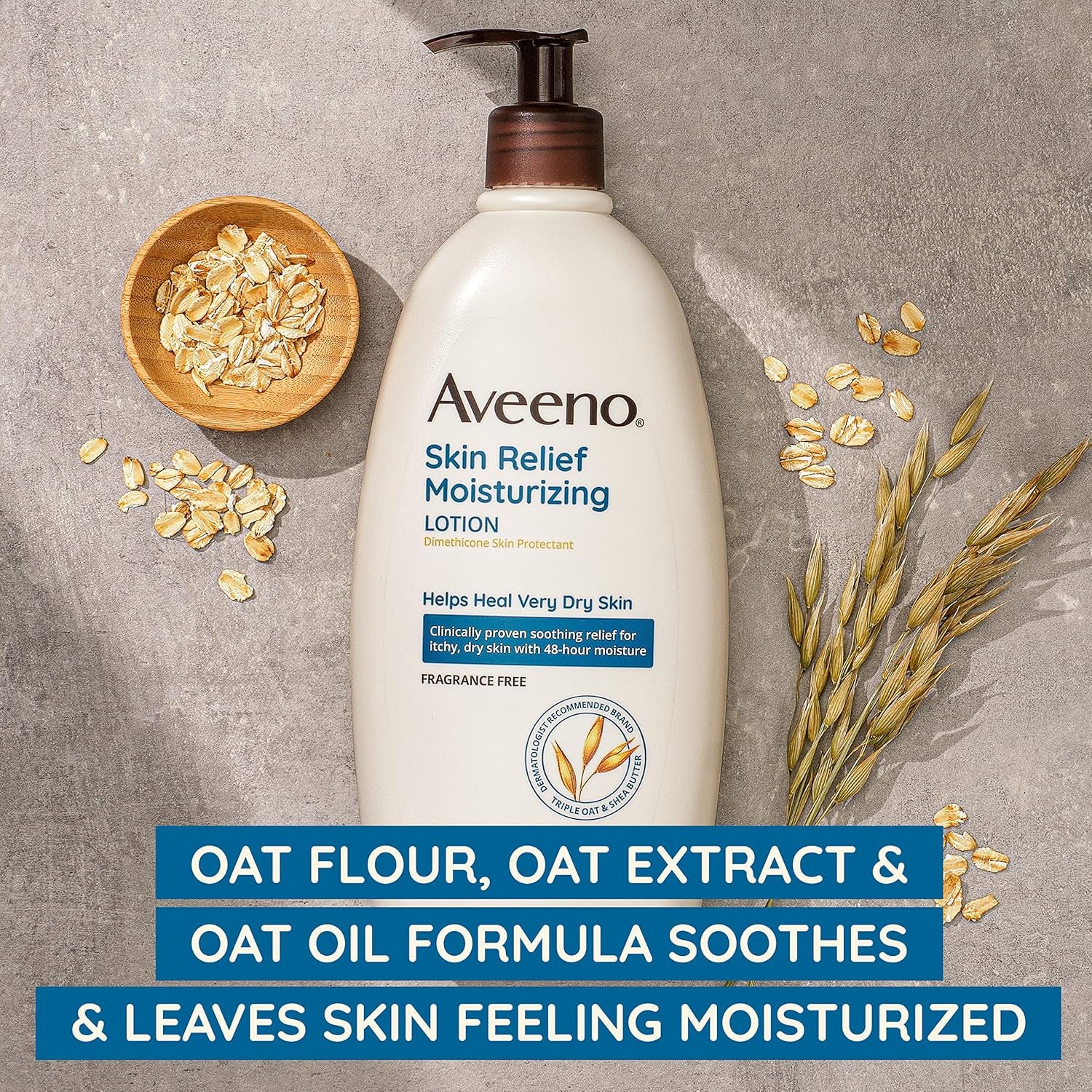Active Naturals Skin Relief Moisturizing Lotion, Fragrance Free - 18 Oz
