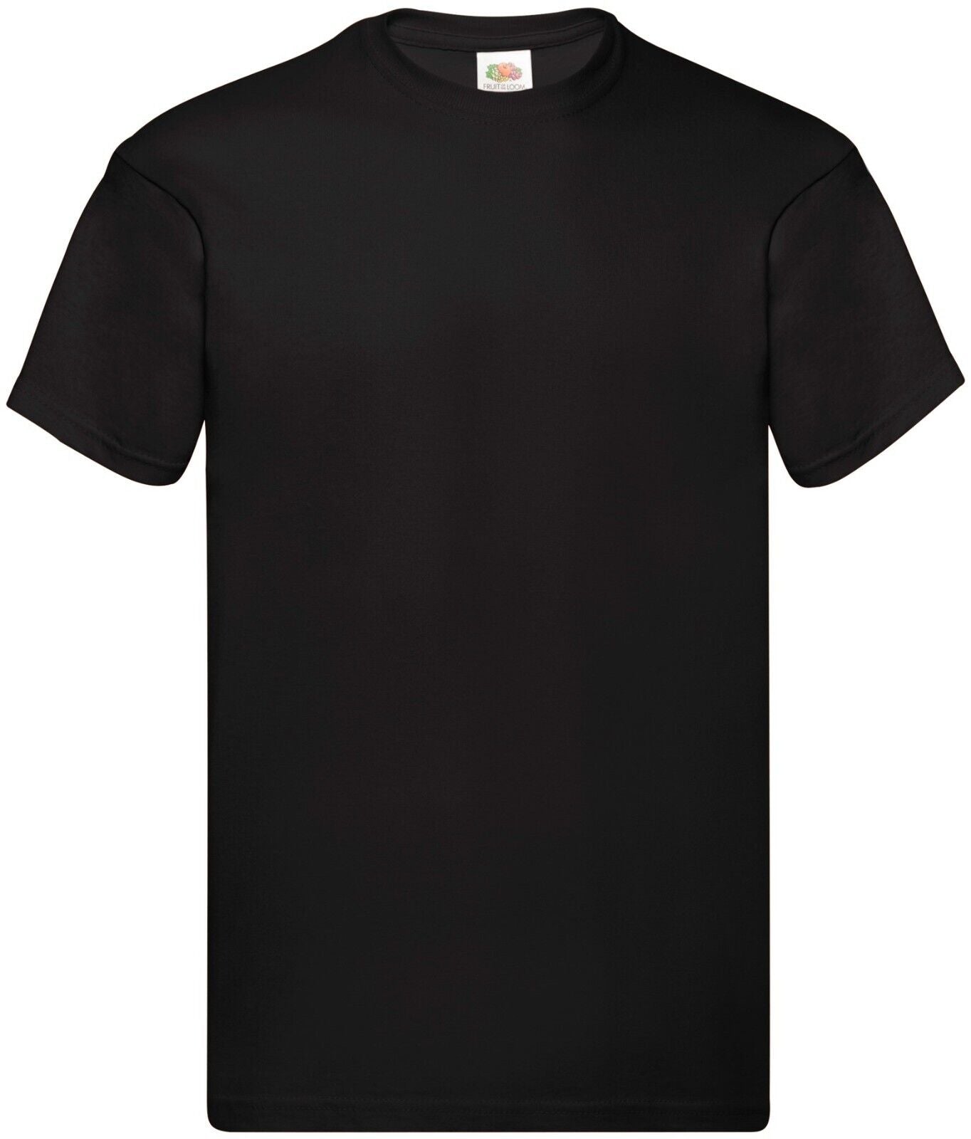 Fruit of the Loom Mens T Shirts Plain Cotton Short Sleeve T-Shirt Tee Top New