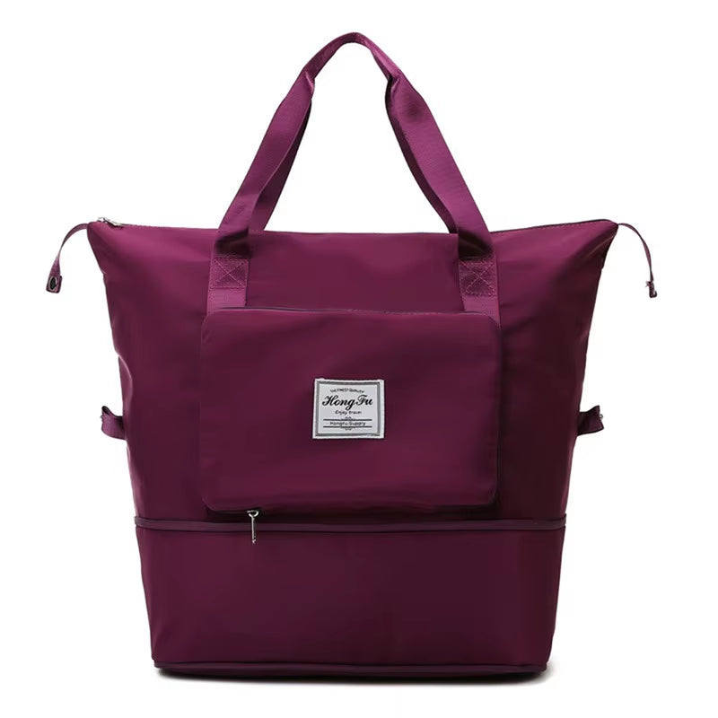 Canvas Travel Bags for Men Women Hand Luggage Bags Weekend Overnight Bags Tote Outdoor Storage Bag Large Capacity Duffle Bag