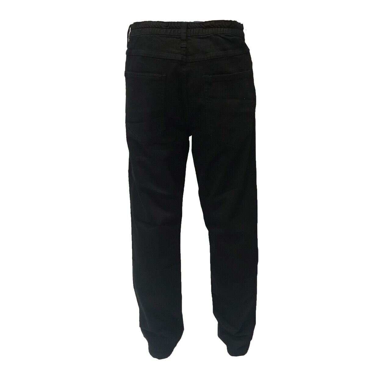 Straight Fit Elasticated Waist Stretch Mens Denim Jeans