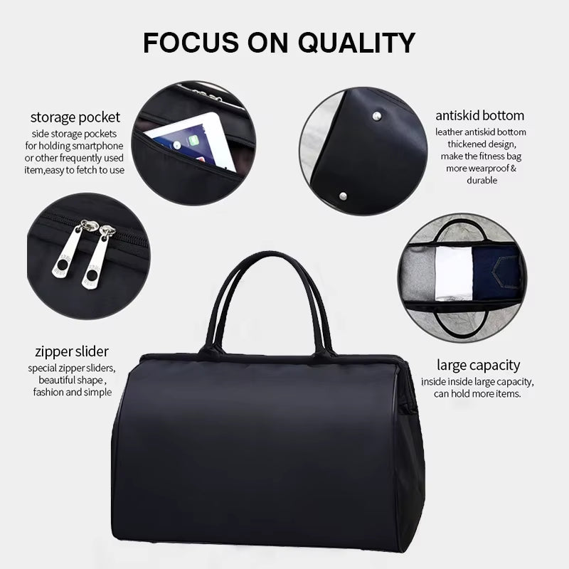 LW Sport Men Gym Bags for Training Bag Outdoor Travel Swim Yoga Fitness Sports Bag Women Pilateds Waterproof Bag Logo Customize