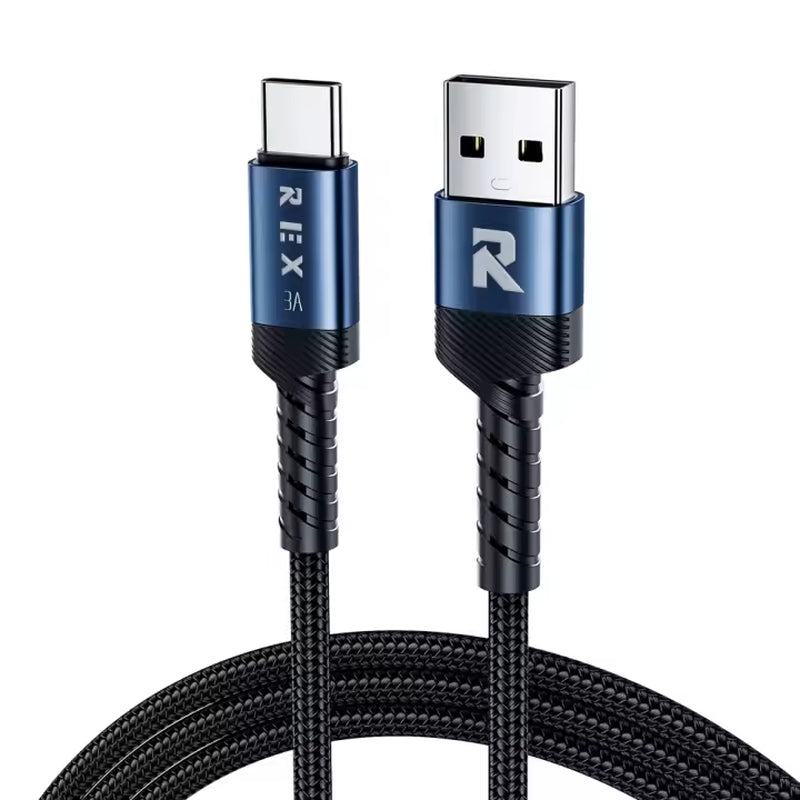 USB a to Type C Fast Charger Cable 3A for Samsung Mobile Phone Lead USB C Cable