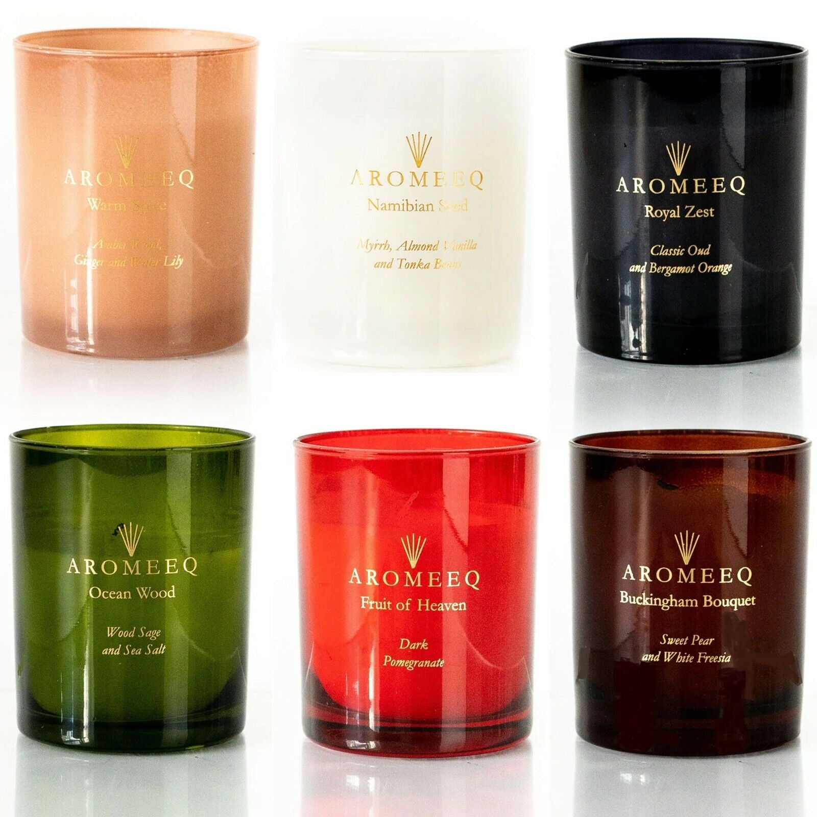 LUXURY FRAGRANCE WAX SCENTED CANDLE RELAXING AROMATHERAPY HOME DECOR GIFT SET